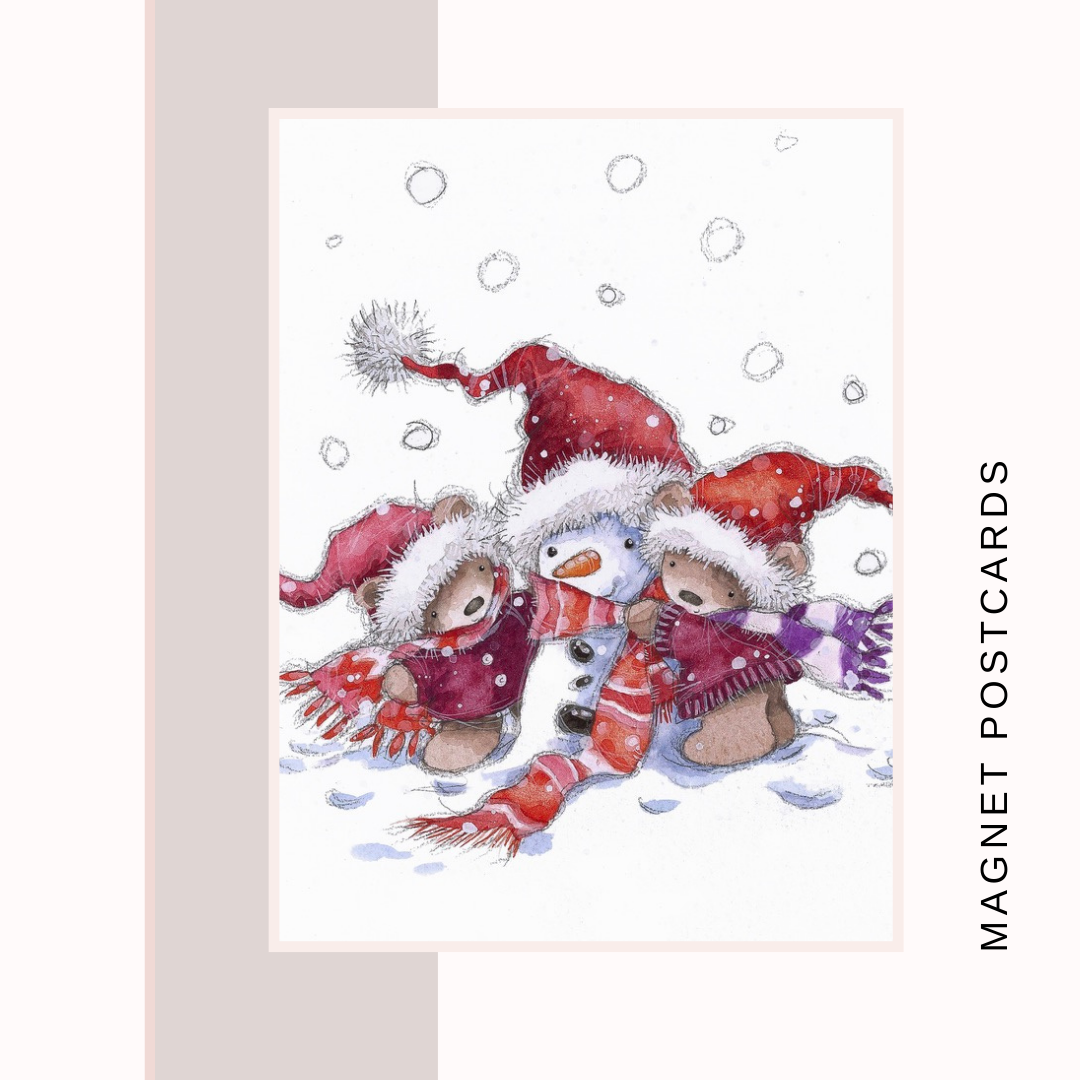 Magnet Postcards Christmas